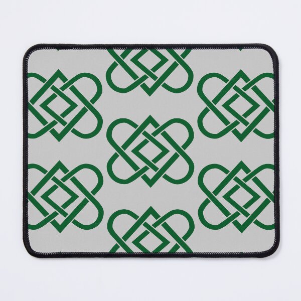 Item preview, Celtic Knot Heart - St Patricks - Dark Green designed and sold by skauff.