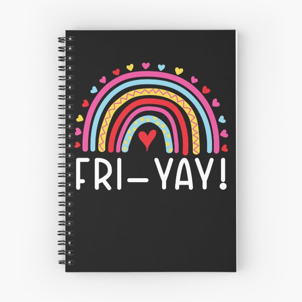 Item preview, Fri yay It’s Friyay Rainbow Hello Weekend designed and sold by clothesy7.