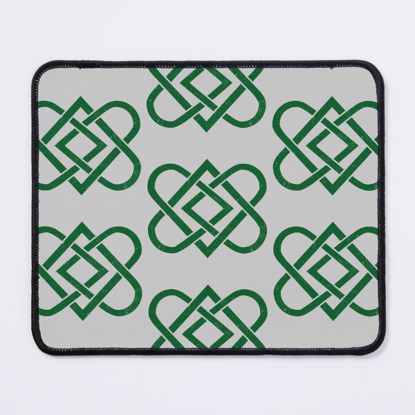 Item preview, Vintage Celtic Knot Heart - St Patricks - Dark Green designed and sold by skauff.