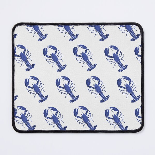 Item preview, Lobster Watercolor - Navy designed and sold by Jesslarsonart.