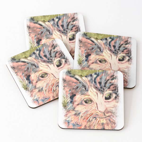 Item preview, Colorful Cat Soft Colors designed and sold by EloiseArt.