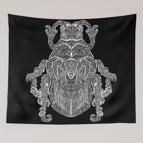 Item preview, Tribal Beetle designed and sold by Curraleigh Crafts.
