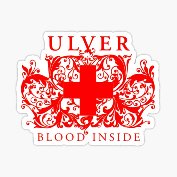 Ulver Vargnatt Album Cover Sticker Album Cover Sticker