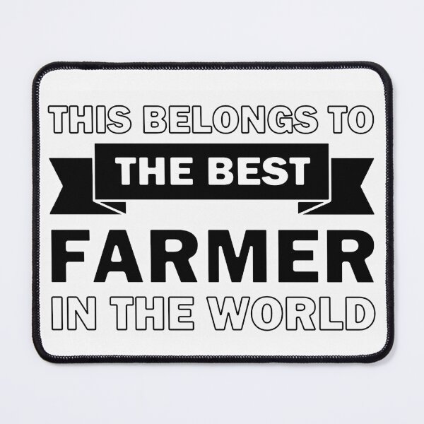 Item preview, Best Farmer In The World designed and sold by InventorsCave.