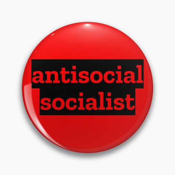Item preview, Antisocial Socialist designed and sold by EmbarrassingDad.