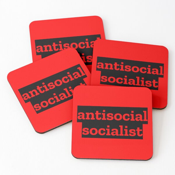 Item preview, Antisocial Socialist designed and sold by EmbarrassingDad.