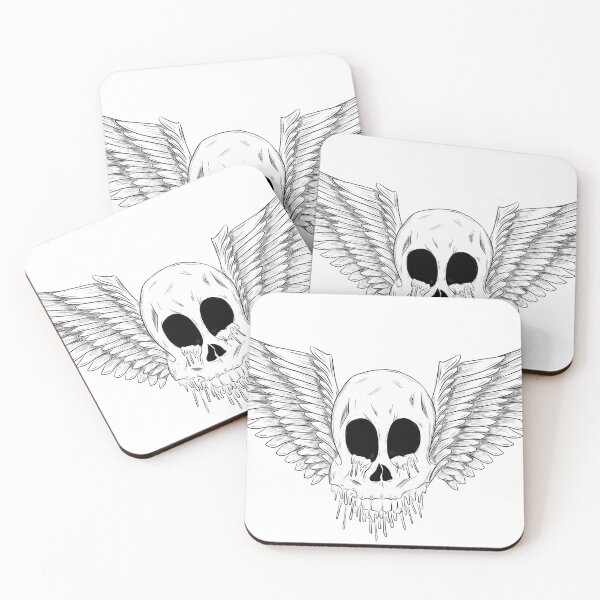 Item preview, Skull Head Angel Wings designed and sold by Pixet.