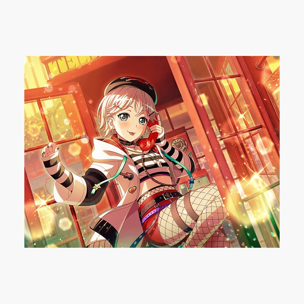 Bandori bang dream kasumi toyama yukina  Greeting Card for Sale