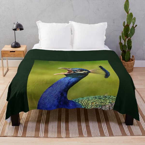 Item preview, Peacock Side View, Teal Peacock designed and sold by DiensDesign.