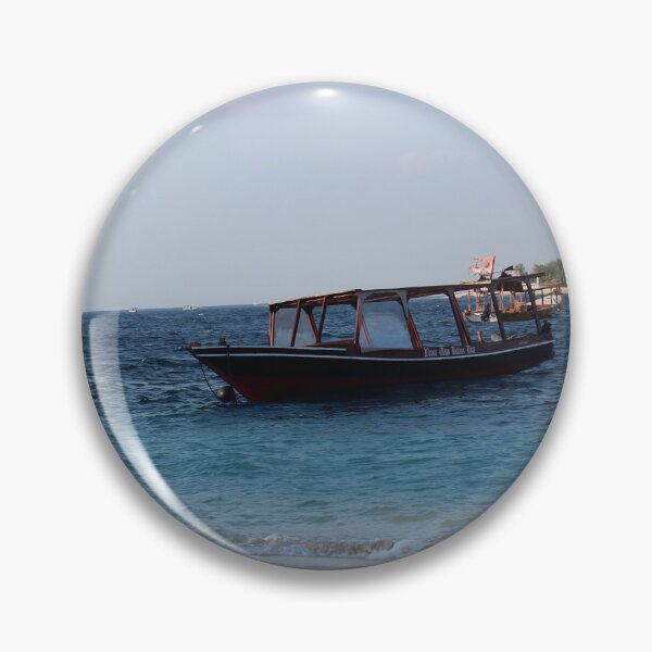 Item preview, Fishing Boats in Gili Islands  designed and sold by MancBusyBee.