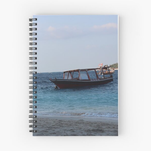Item preview, Fishing Boats in Gili Islands  designed and sold by MancBusyBee.