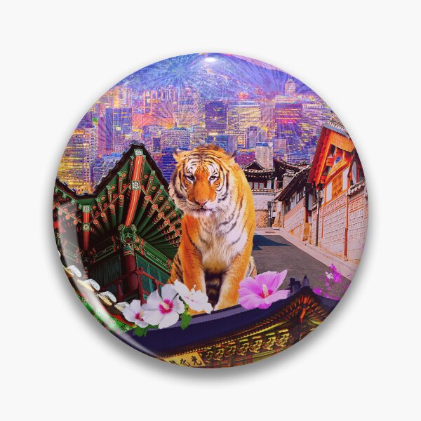 Item preview, Tiger of Korea designed and sold by Saige Forest.