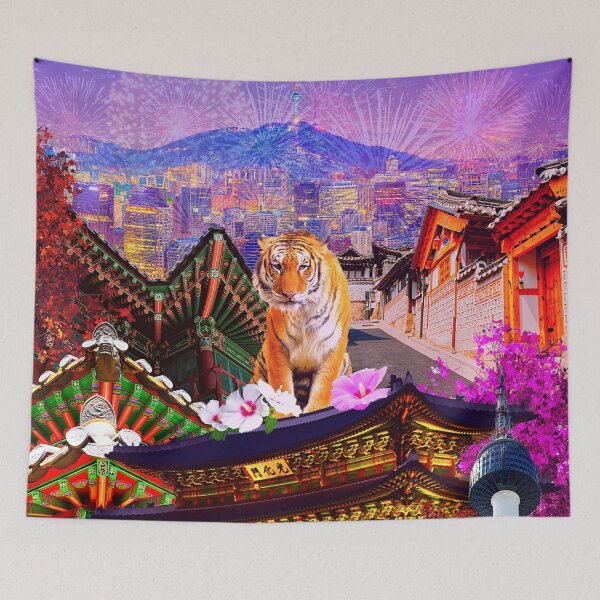 Item preview, Tiger of Korea designed and sold by Saige Forest.
