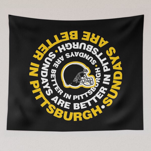 Item preview, Pittsburgh The Best place to Be on Sunday Forever in My Heart Pennsylvania designed and sold by elhefe.