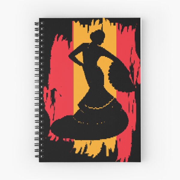 Item preview, Flamenco Dancer Pixelate Illustration designed and sold by ramazis.