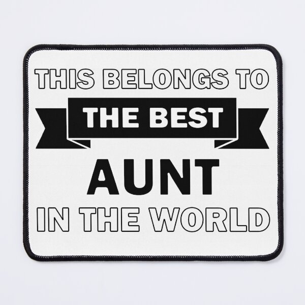 Item preview, Best Aunt in the world designed and sold by InventorsCave.