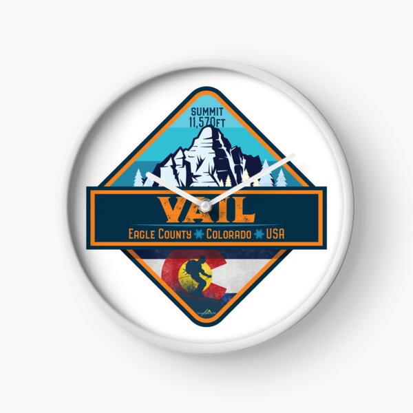 Item preview, Vail USA Ski Skiing Colorado Sticker T-Shirt 03 designed and sold by OuterShellUK.