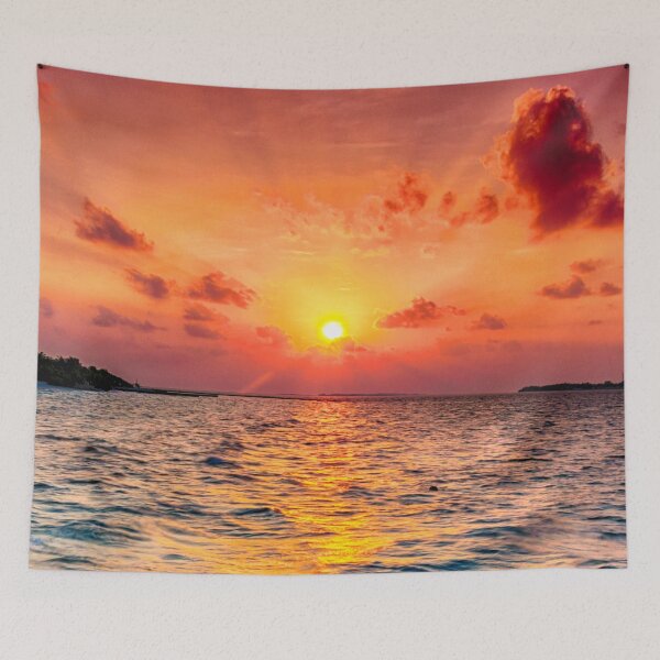 Item preview,  Maldives,nature,tropical,paradise, panoramic,panoramic wall art, panoramic canvas,wall posters  designed and sold by eyesight4vision.