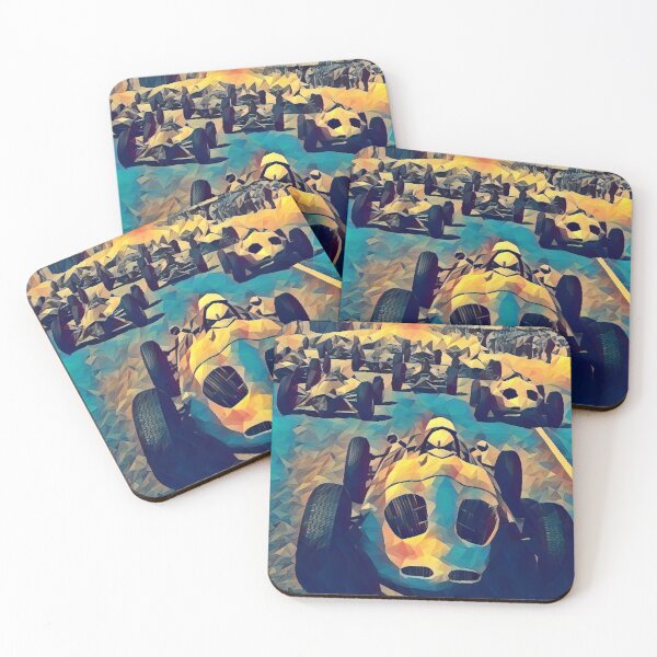 Item preview, Classic Formula Racer – Vintage Grand Prix Car, Retro Formula Racing Motorsport Art designed and sold by Road To Track.