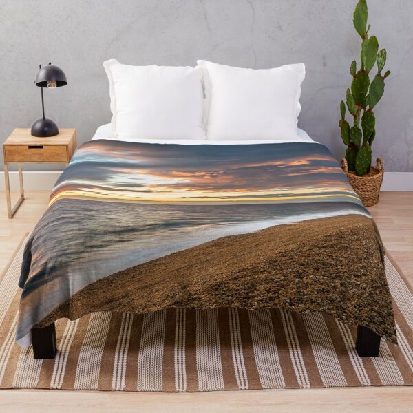 Item preview, Sunset at Chesil Beach in Dorset designed and sold by heidipics.