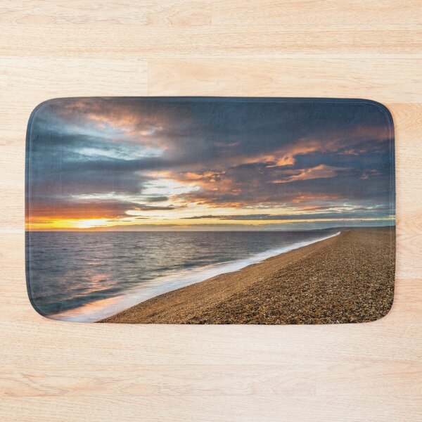 Item preview, Sunset at Chesil Beach in Dorset designed and sold by heidipics.