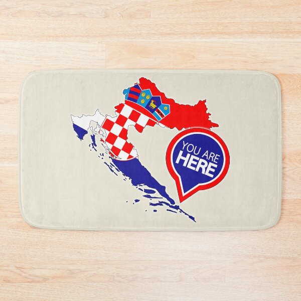 Item preview, Croatia - You Are Here designed and sold by alessionastro.