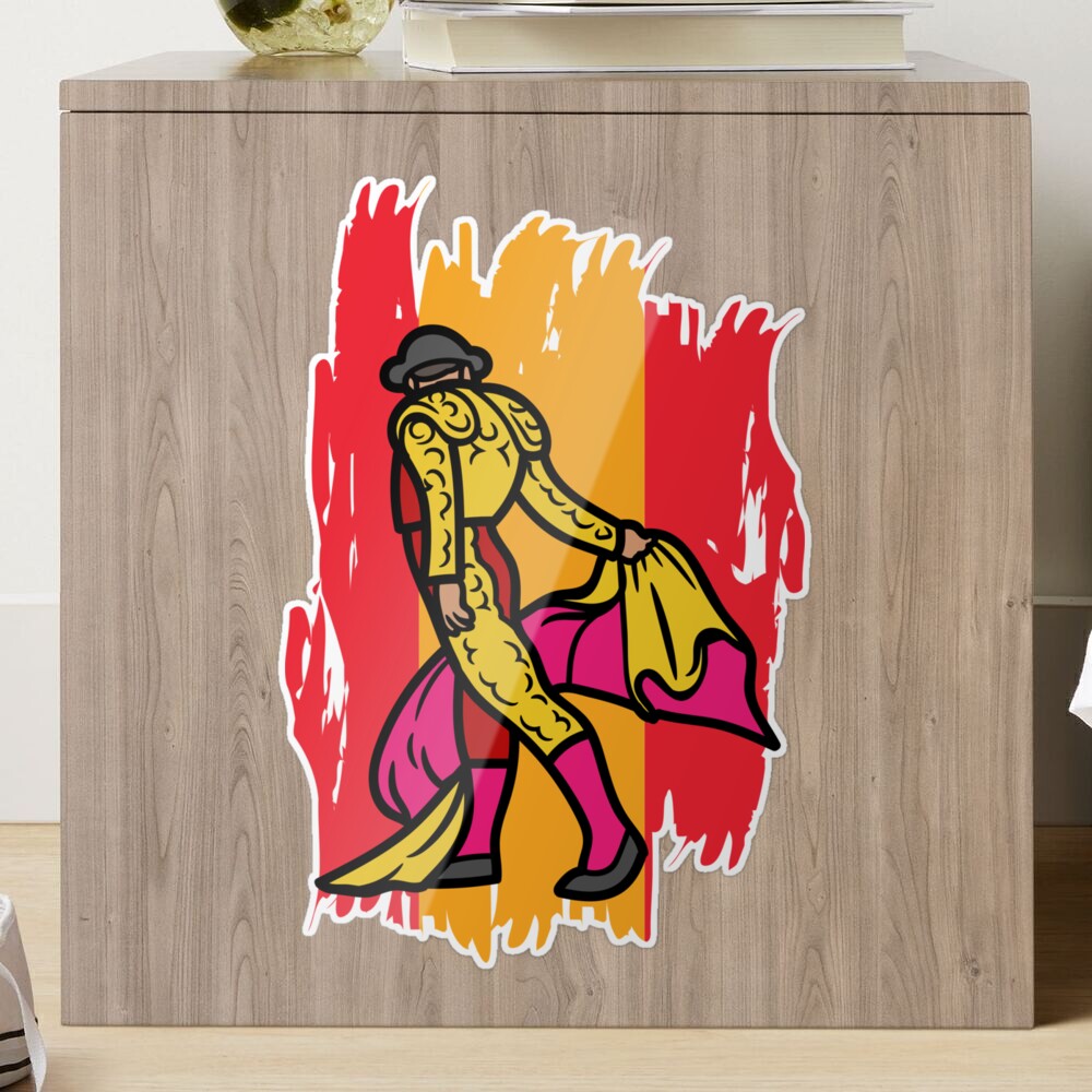 Matador, Toreador, The Bullfighter Sticker for Sale by ramazis