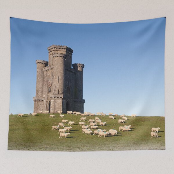 Item preview, Paxtons Tower in Carmarthenshire, Wales designed and sold by heidipics.