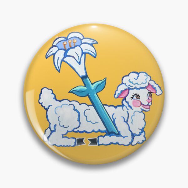Item preview, Easter Lamb with Lily Flower designed and sold by Deborah Camp.
