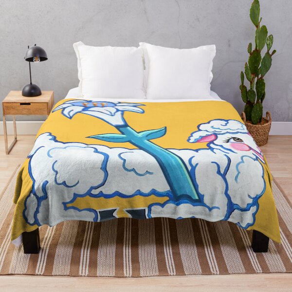 Item preview, Easter Lamb with Lily Flower designed and sold by Deborah Camp.