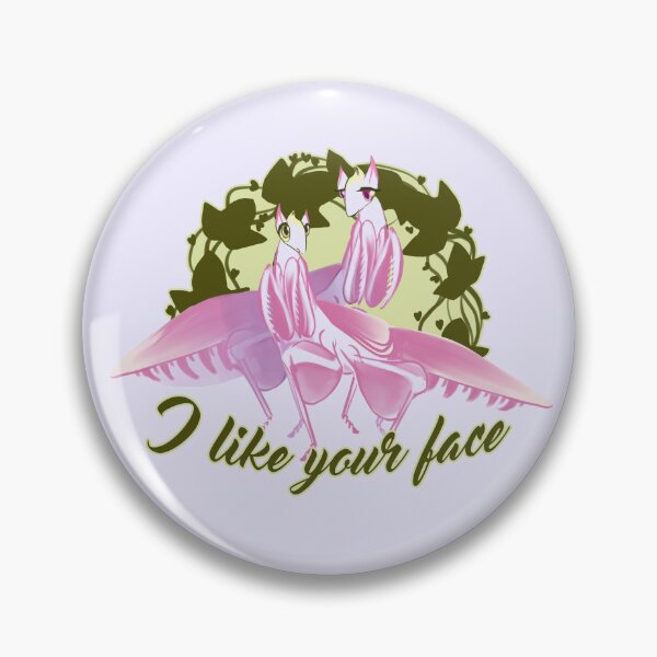 Item preview, I like your face - valentine's day mantis designed and sold by LeBakarau.