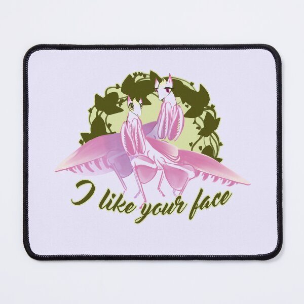 Item preview, I like your face - valentine's day mantis designed and sold by LeBakarau.