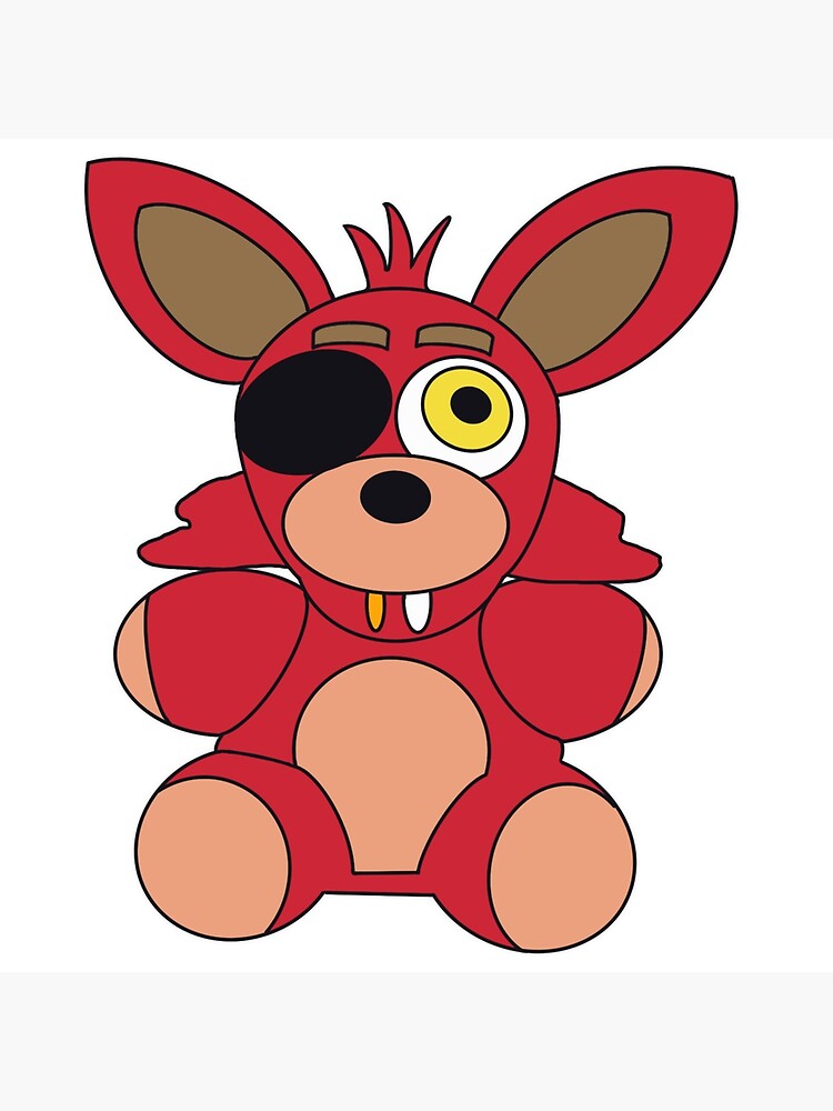 FNAF Bonnie Plushie Art Board Print for Sale by NasheedsCorner