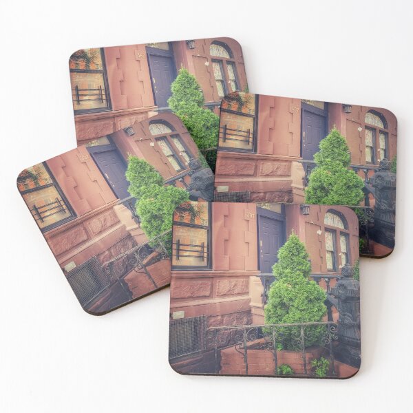 Item preview, Harlem Brownstones House Manhattan New York City  designed and sold by eleonoraingrid.