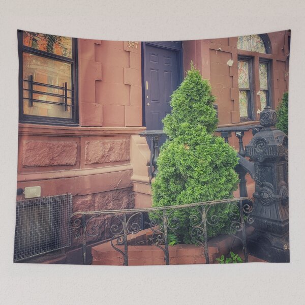 Item preview, Harlem Brownstones House Manhattan New York City  designed and sold by eleonoraingrid.