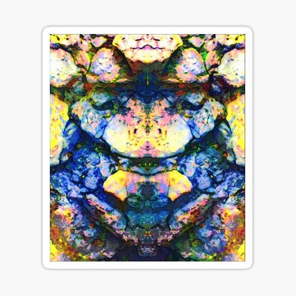 Serpents' Medicine Man - by ID AD Art Gabi Zapf Sticker