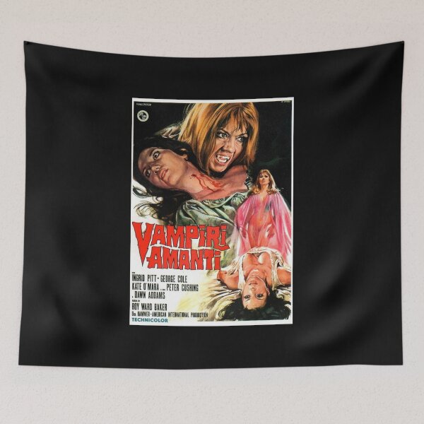 Item preview, The Vampire Lovers Movie Poster designed and sold by EinsamerBaum.