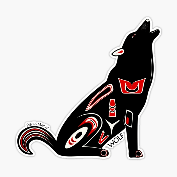 Buy 2 Get 1 Free, Wolf Classic Car Stickers Wolf Totem Waterproof