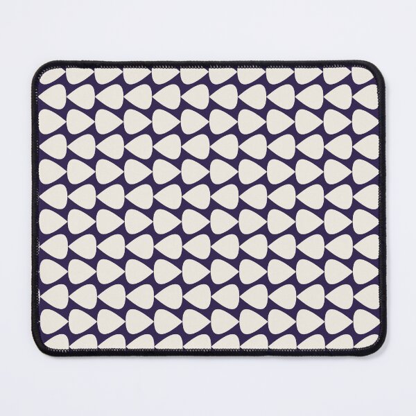 Item preview, Plectrum Mini Geometric Minimalist Pattern in Navy Blue and Cream designed and sold by kierkegaard.
