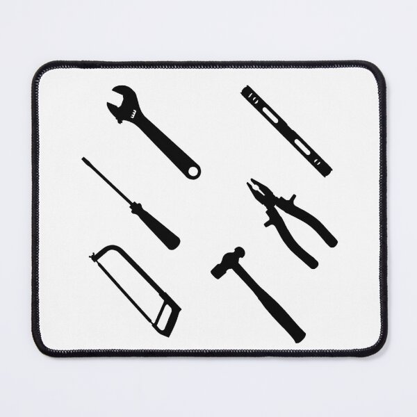 Item preview, Tools Sticker Pack - Black designed and sold by InventorsCave.