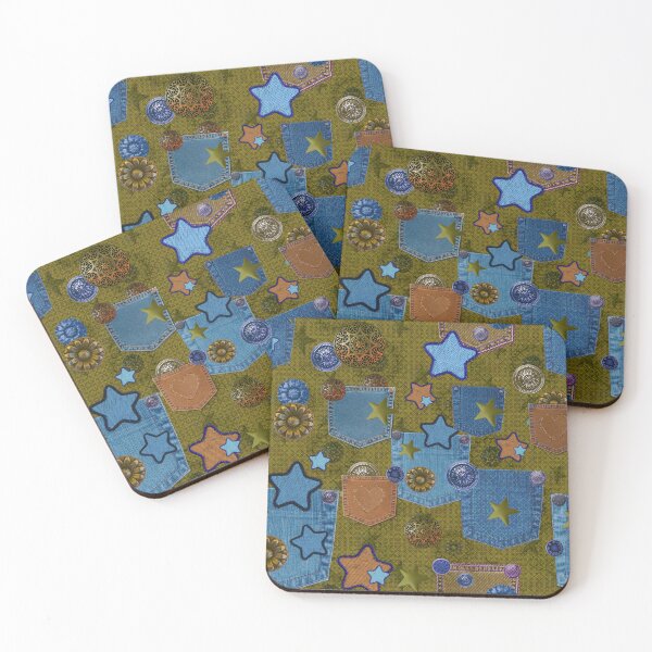 Item preview, pockets and stars designed and sold by Snaret.