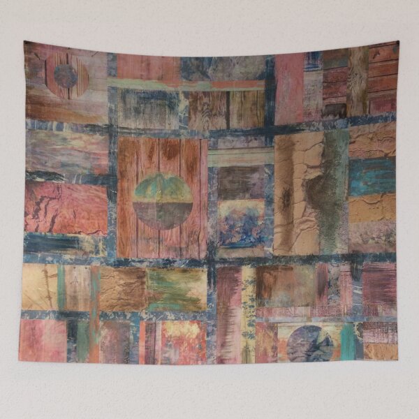Item preview, Marine theme abstract collage designed and sold by Caroline  Peacock.