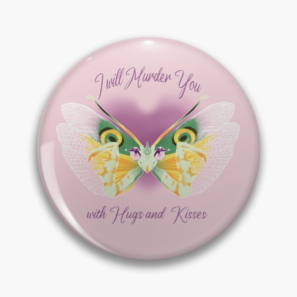 Item preview, Valentine's mantis - I will murder you with hugs and kisses designed and sold by LeBakarau.