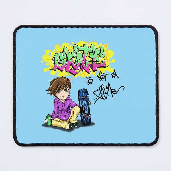 Item preview, Skate is not a crime designed and sold by Tsuya Shop.