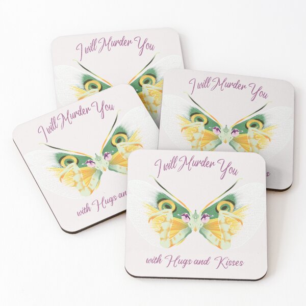 Item preview, Valentine's mantis - I will murder you with hugs and kisses designed and sold by LeBakarau.