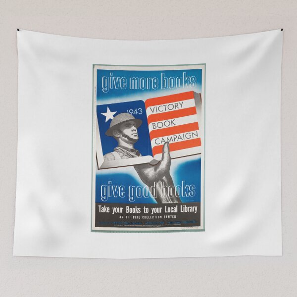 Item preview, Victory Book Campaign - USA War Poster designed and sold by EinsamerBaum.