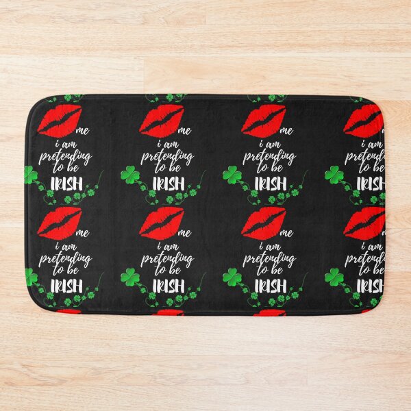 Item preview, Kiss Me I Am Pretending To Be Irish Funny St Patricks Day trending designed and sold by samfromsamuel ⭐⭐⭐⭐⭐.