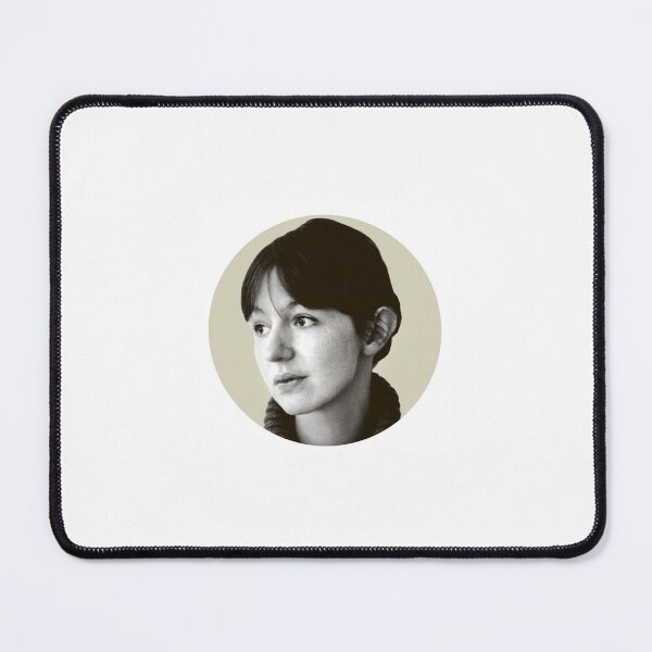 Item preview, Sally Rooney Round Black and White portrait designed and sold by depresseddinner.