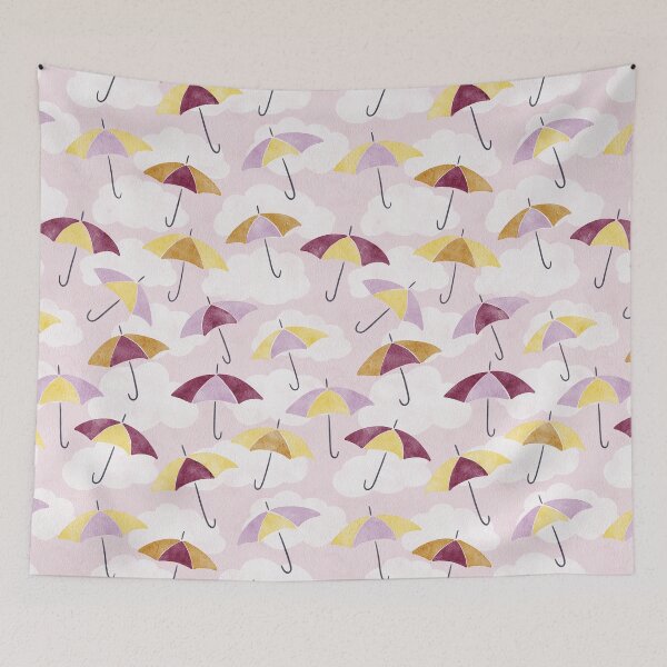 Item preview, Purple Umbrellas designed and sold by RebeccaFlaherty.