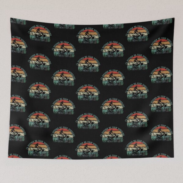 Item preview, Id Rather Be Four Wheeling -Motocross Guy designed and sold by Rally-Girl.